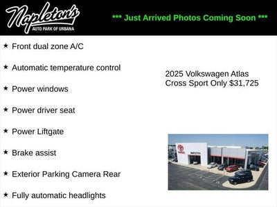 Photo of a 2025 Volkswagen Atlas Cross Sport AWD SE 4motion 4DR SUV W/Technology for sale
