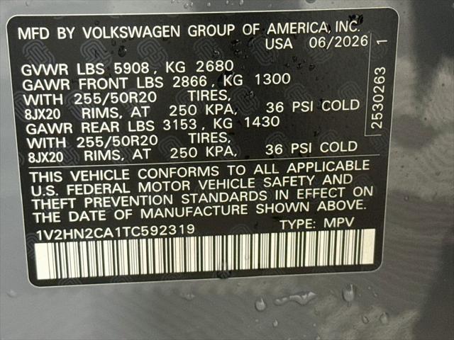 2026 Volkswagen Atlas