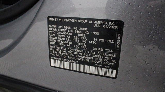 2026 Volkswagen Atlas SE 4Motion