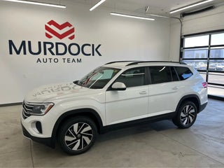 2026 Volkswagen Atlas with Opal White Pearl Exterior