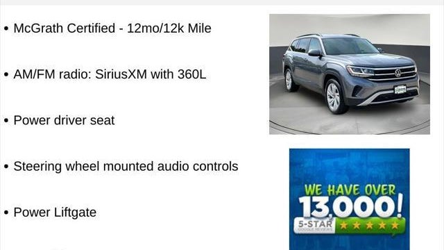 2023 Volkswagen Atlas V6 SE 4Motion