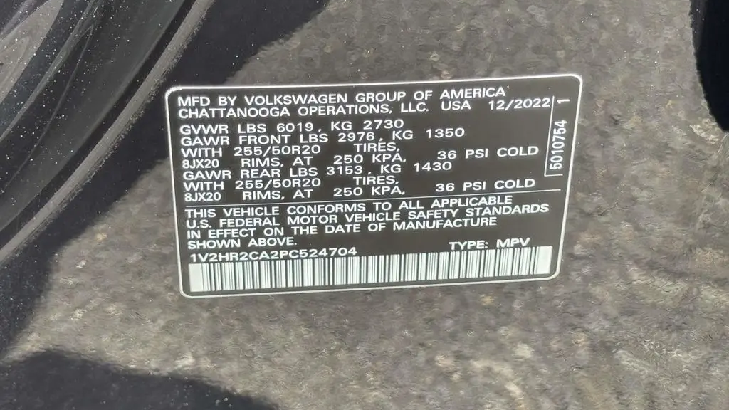 2023 Volkswagen Atlas V6 SE 4Motion