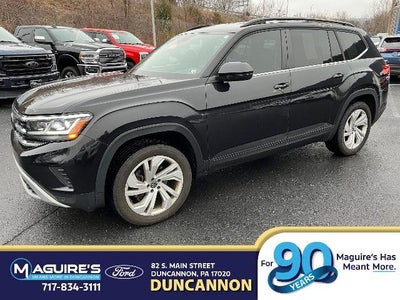 Photo of a 2021 Volkswagen Atlas AWD V6 SE 4motion 4DR SUV W/Technology (midyear Release) for sale