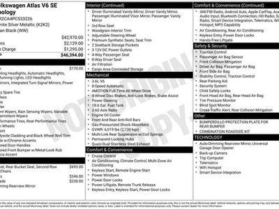 Photo of a 2023 Volkswagen Atlas AWD V6 SE 4motion 4DR SUV W/Technology for sale