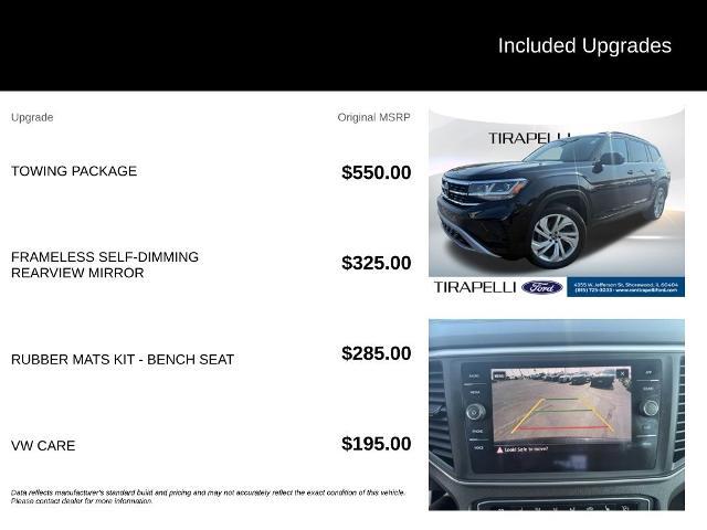 2021 Volkswagen Atlas - $17,369