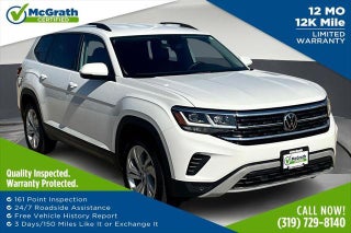 2022 Volkswagen Atlas with Pure White Exterior