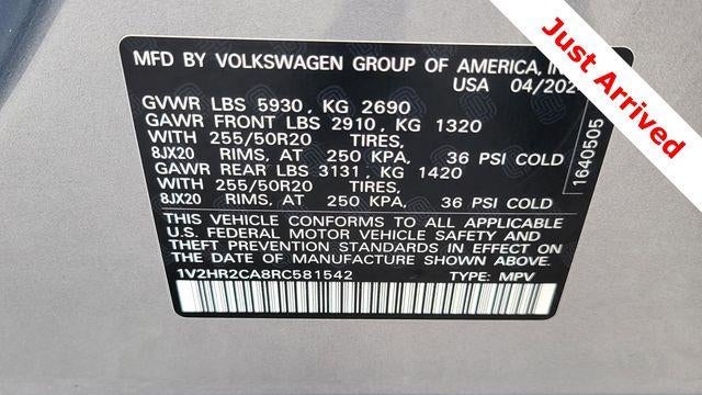 2024 Volkswagen Atlas SE 4Motion