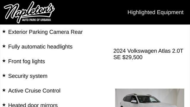 2024 Volkswagen Atlas SE 4Motion
