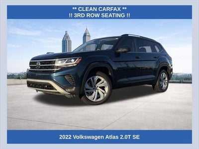 2022 Volkswagen Atlas SE 4DR SUV W/Technology