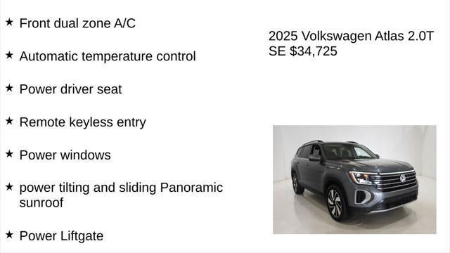 2025 Volkswagen Atlas SE