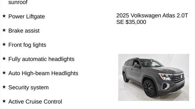 2025 Volkswagen Atlas SE