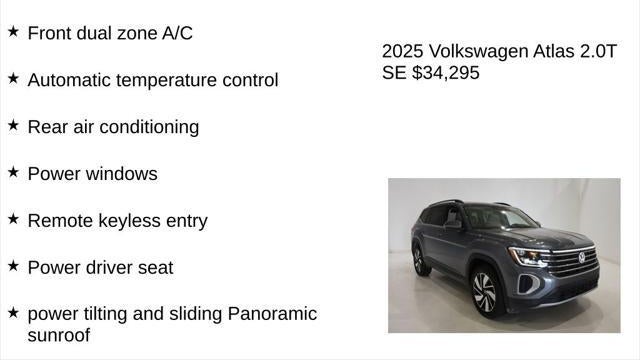 2025 Volkswagen Atlas SE