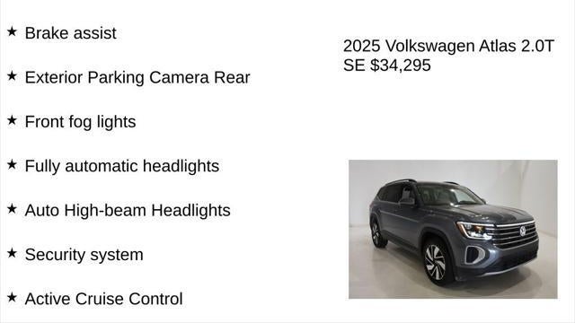 2025 Volkswagen Atlas SE