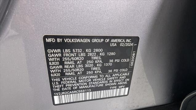 2024 Volkswagen Atlas SE