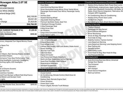 Photo of a 2024 Volkswagen Atlas SE 4DR SUV W/Technology for sale