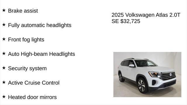 2025 Volkswagen Atlas SE