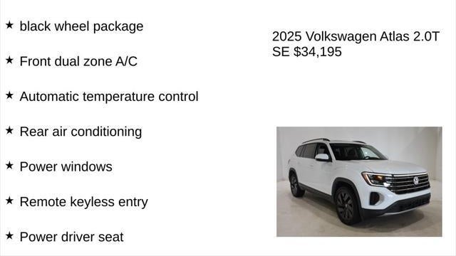 2025 Volkswagen Atlas SE
