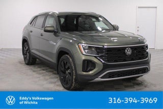 2026 Volkswagen Atlas Cross Sport with Avocado Green Pearl Exterior