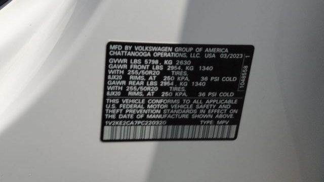 2023 Volkswagen Atlas Cross Sport V6 SE 4Motion