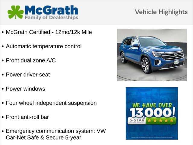 2026 Volkswagen Atlas - $34,772