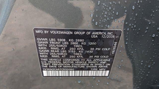 2026 Volkswagen Atlas SE 4Motion