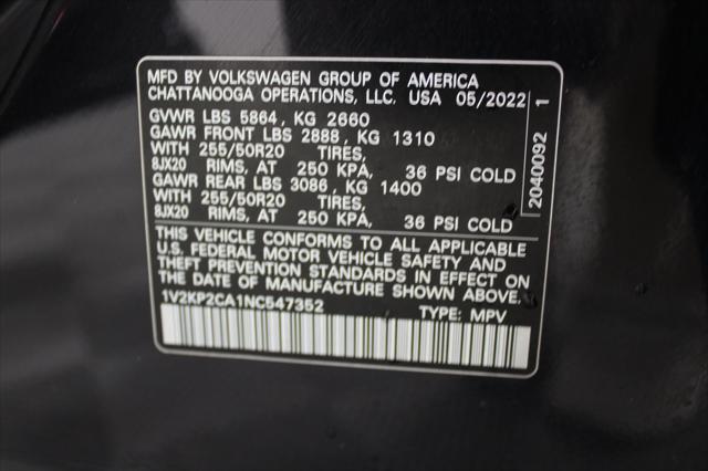 2022 Volkswagen Atlas - $29,998