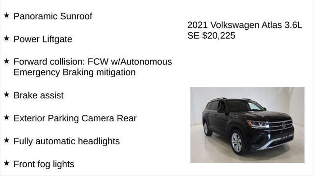 2021 Volkswagen Atlas V6 SE 4Motion