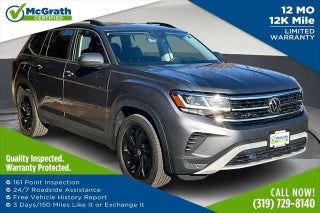 2022 Volkswagen Atlas with Platinum Gray Metallic Exterior