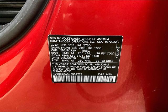 2022 Volkswagen Atlas - $24,313