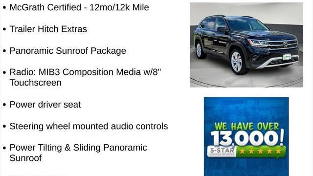 2023 Volkswagen Atlas V6 SE 4Motion