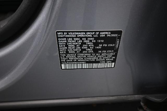 2022 Volkswagen Atlas - $19,988
