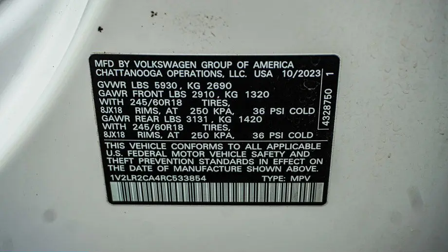 2024 Volkswagen Atlas SE 4Motion