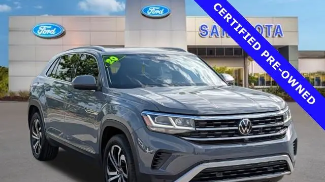 Preowned 2020 Volkswagen Atlas Cross Sport V6 SEL Premium 4Motion for Sale