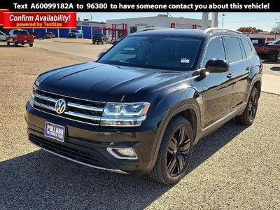 2018 Volkswagen Atlas AWD V6 SEL Premium 4motion 4DR SUV
