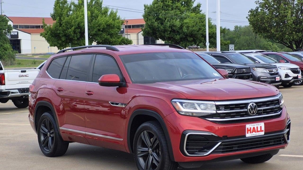 Preowned 2021 Volkswagen Atlas V6 SE R-Line 4Motion for Sale