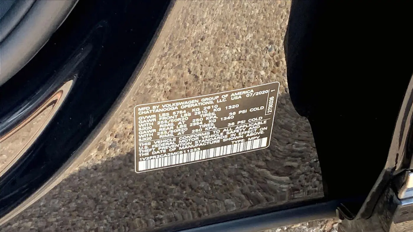 2021 Volkswagen Atlas V6 SE R-Line