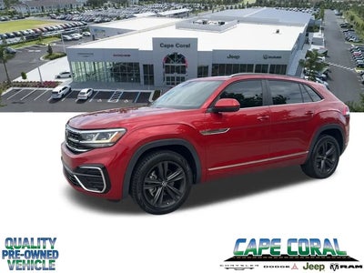 Photo of a 2021 Volkswagen Atlas Cross Sport AWD V6 SE R-LINE 4motion 4DR SUV W/Technology for sale