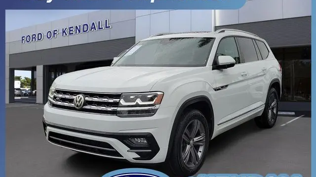 Preowned 2019 Volkswagen Atlas V6 SEL R-Line 4Motion for Sale