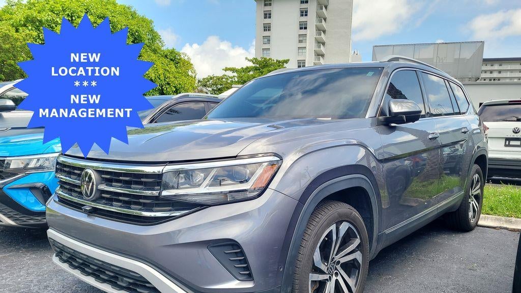 Preowned 2021 Volkswagen Atlas V6 SEL Premium 4Motion for Sale