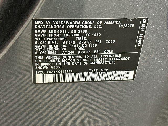 2019 Volkswagen Atlas - $18,435