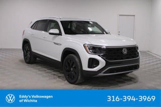 2026 Volkswagen Atlas Cross Sport with Opal White Pearl Exterior