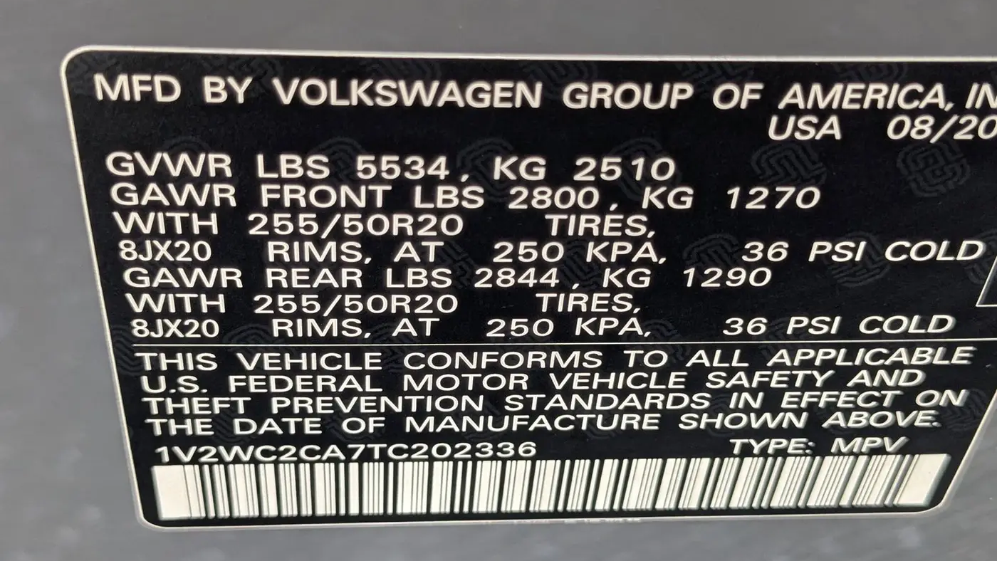 2026 Volkswagen Atlas Cross Sport SE