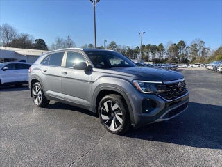2024 Volkswagen Atlas Cross Sport with Platinum Gray Metallic Exterior