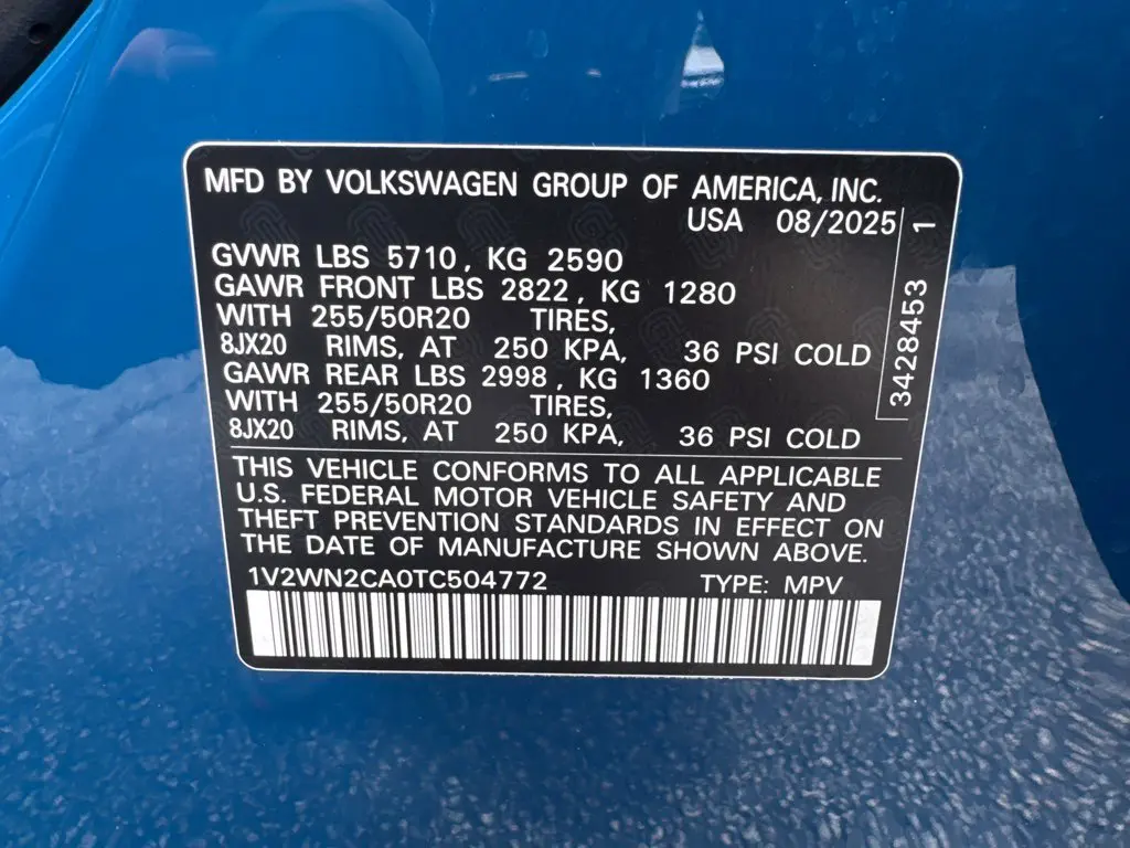 2026 Volkswagen Atlas - $31,997