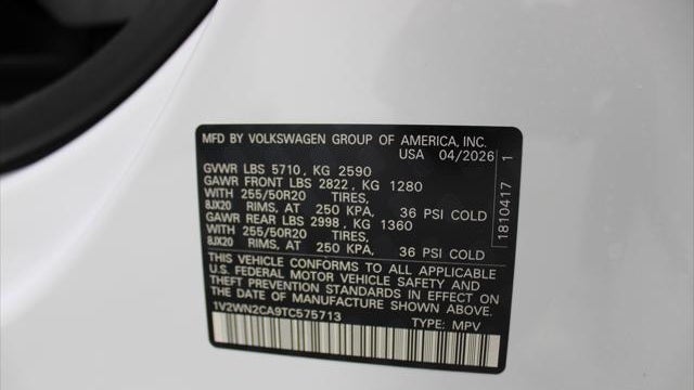 2026 Volkswagen Atlas SE