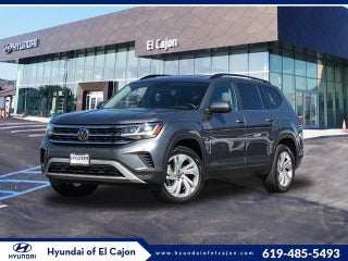 2021 Volkswagen Atlas with Platinum Gray Metallic Exterior