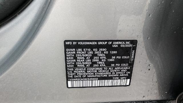 2025 Volkswagen Atlas SE