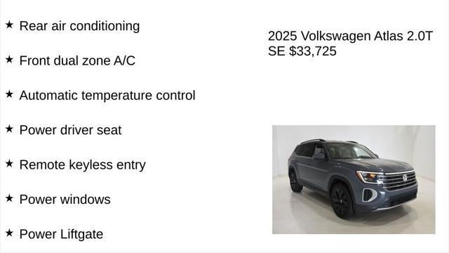 2025 Volkswagen Atlas SE