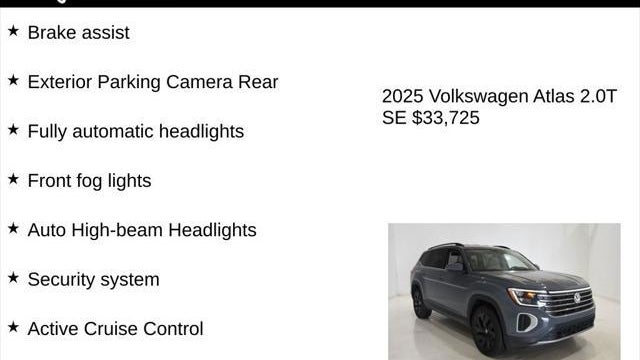 2025 Volkswagen Atlas SE