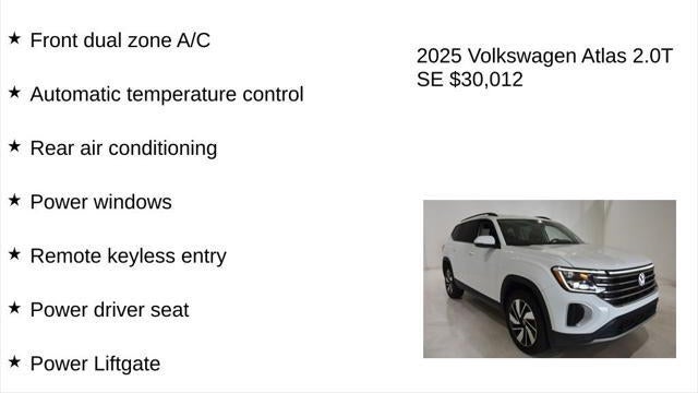 2025 Volkswagen Atlas SE